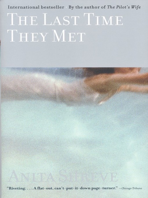 Title details for The Last Time They Met by Anita Shreve - Available